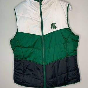 Reversible Spartans Puffer Vest